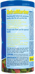 TetraMarine Large Saltwater Flakes, Nutritionally Balanced Fish Food for Saltwater Fish, 5.65 oz