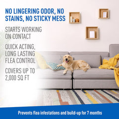 ADAMS Plus Flea & Tick Carpet Spray for Indoor Use – 16 oz