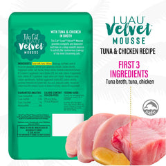 Tiki Pets Tiki Cat Velvet Mousse Grain-Free Wet Food with a Silky-Smooth Texture for Adult Cats & Kittens