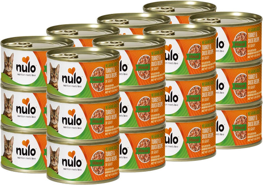 Nulo Freestyle Turkey & Duck Minced Wet Canned Cat Food, 3 Ounce (Pack of 24)