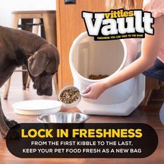 Gamma2 Vittles Vault Stackable Dog Food Storage Container with Sealing Lid