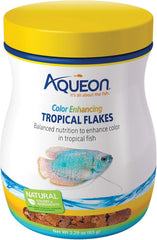 Aqueon® Color Enhancing Tropical Flakes Fish Food 2.29 Oz