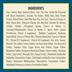 AvoDerm Advanced Sensitive Support Grain-Free Trout & Pea Formula Dry Dog Food, Sensitive Stomach, 22lb