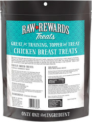 Northwest Naturals Raw Rewards Freeze-Dried Chicken Breast Treats for Dogs and Cats - Bite-Sized Pieces - Healthy, 1 Ingredient, Human Grade Pet Food, All Natural, Proudly Made in USA
