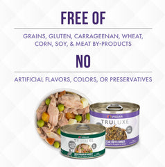 Weruva Truluxe Cat Food, Glam 'N Punk with Lamb & Duck in Gelée (Pack of 24)