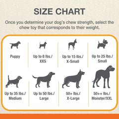 Nylabone Elk Bone Alternative Power Chew Toy for Dogs, Dog Toys for Aggressive Chewers, Venison Flavor, X-Large - 50+ lbs, 1 Count