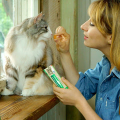 INABA Churu Bites for Cats, Soft Baked Chicken Churu Filled Cat Treats with Green Tea Extract, 0.35 Ounces Each Tube, 18 Tubes Total (3 per Pack), Chicken Recipe