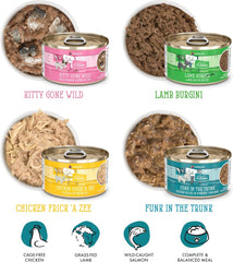 Weruva Cats in The Kitchen, Kitchen Cuties Variety Pack, Wet Cat Food
