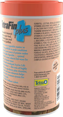 TetraFin Plus Goldfish Flakes, Balanced Diet, With Algae To Promote Health, Oranges