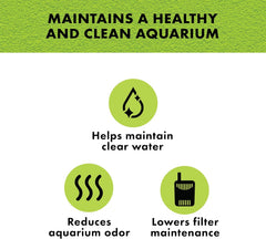 Zilla Pet Turtle Pure, Water Care, Removes Sludge for a Balanced Aquatic Environment, Treats up to 10 Gallons