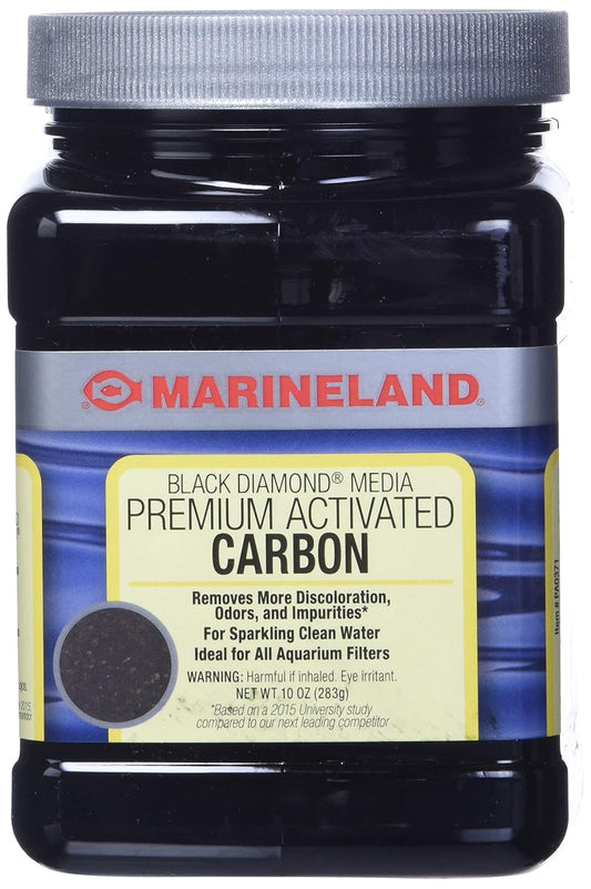 Marineland Black Diamond Premium Activated Carbon, Filter Media For aquariums, Blacks & Grays