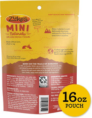 Zuke’s Mini Naturals Dog Training Treats for Dogs of All the Sizes, Pet Treats made with Real Peanut Butter