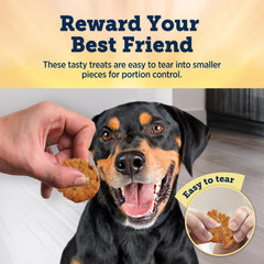 True Chews - Blue Buffalo True Chews Dog Treats Made in the USA with Natural Ingredients Chicken Pot Pie