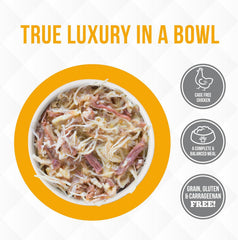 Weruva Truluxe Cat Food, On The Cat Wok with Chicken Breast & Beef in Pumpkin Soup 3-oz Can(Pack of 24)