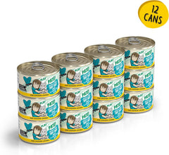 Weruva B.F.F. Play - Best Feline Friend Paté Lovers, Aw Yeah!, Chicken & Turkey Topsy Turvy with Chicken & Turkey