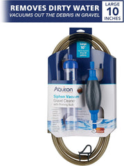 Aqueon® Siphon Vacuum Gravel Cleaner with Bulb Large 10 Inch
