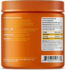 Zesty Paws Scoot Away Soft Chews - Healthy Bowel Function with Bromelain, Vita Fiber for Dogs, & Dandelion Root for Dog Digestive Support and Gut Health - 90 Soft Chews