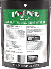 Northwest Naturals Raw Rewards Freeze-Dried Lamb Liver Treats for Dogs and Cats - Bite-Sized Pieces - Healthy, 1 Ingredient, Human Grade Pet Food, All Natural, Proudly Made in USA, 3 Oz