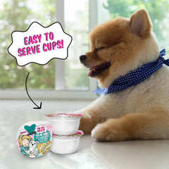 B.F.F. Best Fido Friend Fun Size Meal Variety Pack, Natural Wet Dog Food Cups by Weruva