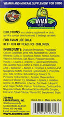 Zoo Med Laboratories Bzma374 Avian Plus Bird Vitamins, 4 oz