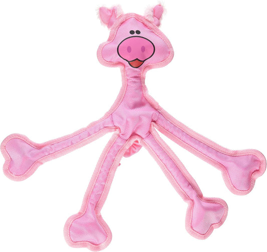 Multipet International 15" Skele-Ropes Animals with Rope Skeleton Dog Toy