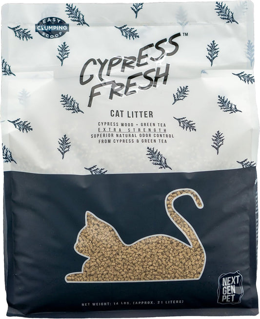 Next Gen Cypress Fresh Cat Litter Bag (14 Lb. Bag)