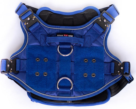 Boss Dog Tactical Harness, Blue
