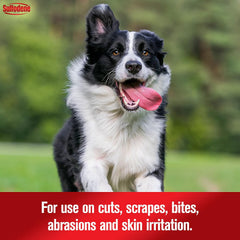 Dog Wound Care 3-Way Ointment, Relieves Pain & Prevents Infection For Dog Cuts, Scrapes, Bites and Injuries, 2 Ounce)