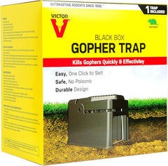 Victor 0626 Black Box Gopher Trap - Gopher Traps - Gopher Trap