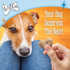 The Lazy Dog Cookie Co. Crunchy Dog Treat, Molasses Crisped Blueberry Oat, Cookies for Small, Medium and Large Dogs, Wheat-Free, Soy-Free, Corn-Free, Made in The USA, 14 oz. Box (Pack of 1)