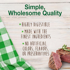 Nylabone Healthy Edibles Natural Dog Chews Long Lasting Meaty Center Beef Flavor Treats for Dogs