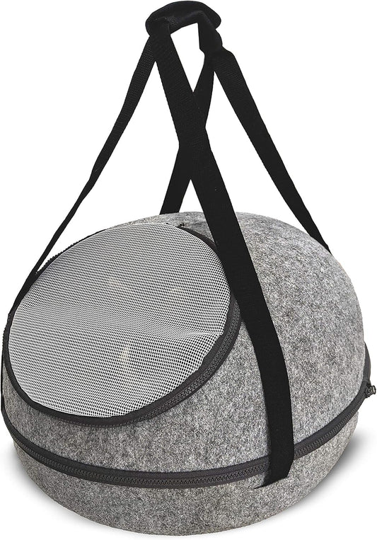 SPOT Doc & Phoebe’s 3-in-1 Sleep & Go Cat Carrier | Portable Pet Travel Bag for Cats and Small Dogs | Converts to Carrier, Cozy Cave and Comfy Bed | Adjustable Shoulder Strap Perfect for Vet Visits
