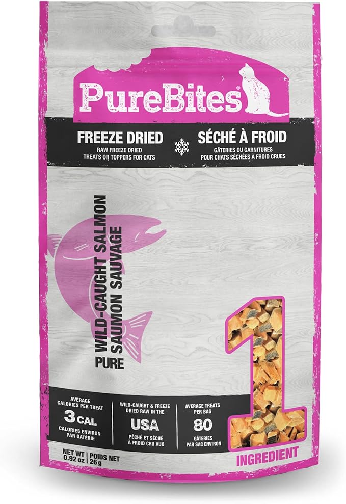 Freeze Dried Cat Treats, Salmon