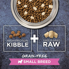 Instinct Raw Boost Small Breed, Natural Dry Dog Food with Freeze Dried Pieces, Grain Free Recipe - Real Chicken