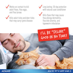 ADAMS Flea & Tick Spot On for Cats  over 5 lbs