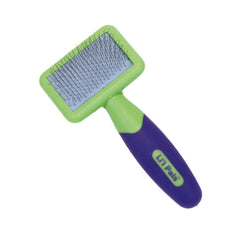 Coastal Pet Li'l Pals Dog Slicker Brush with Coated Tips - Dog Grooming Brush for Small Breeds & Puppies - One Size