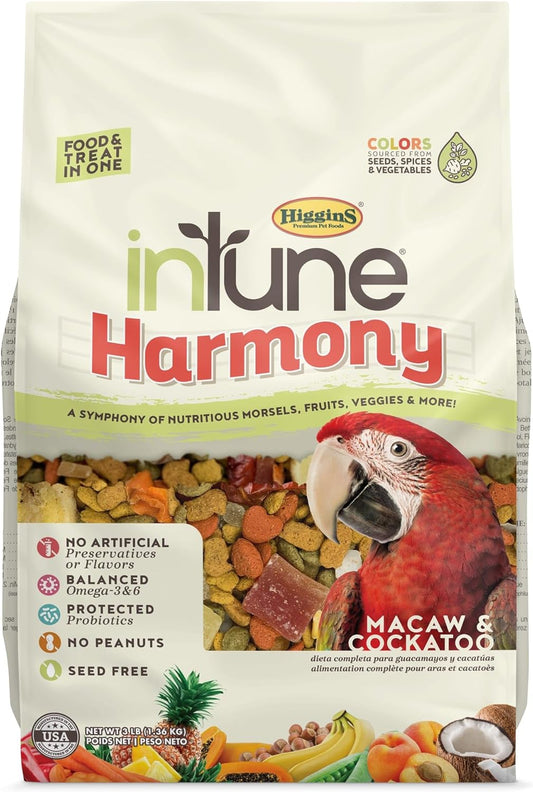 Higgins inTune Harmony Conure & Cockatiel 2 lb