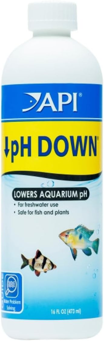 API Aquarium Pharmaceuticals 30B pH Down Aquarium pH Adjuster 16 oz