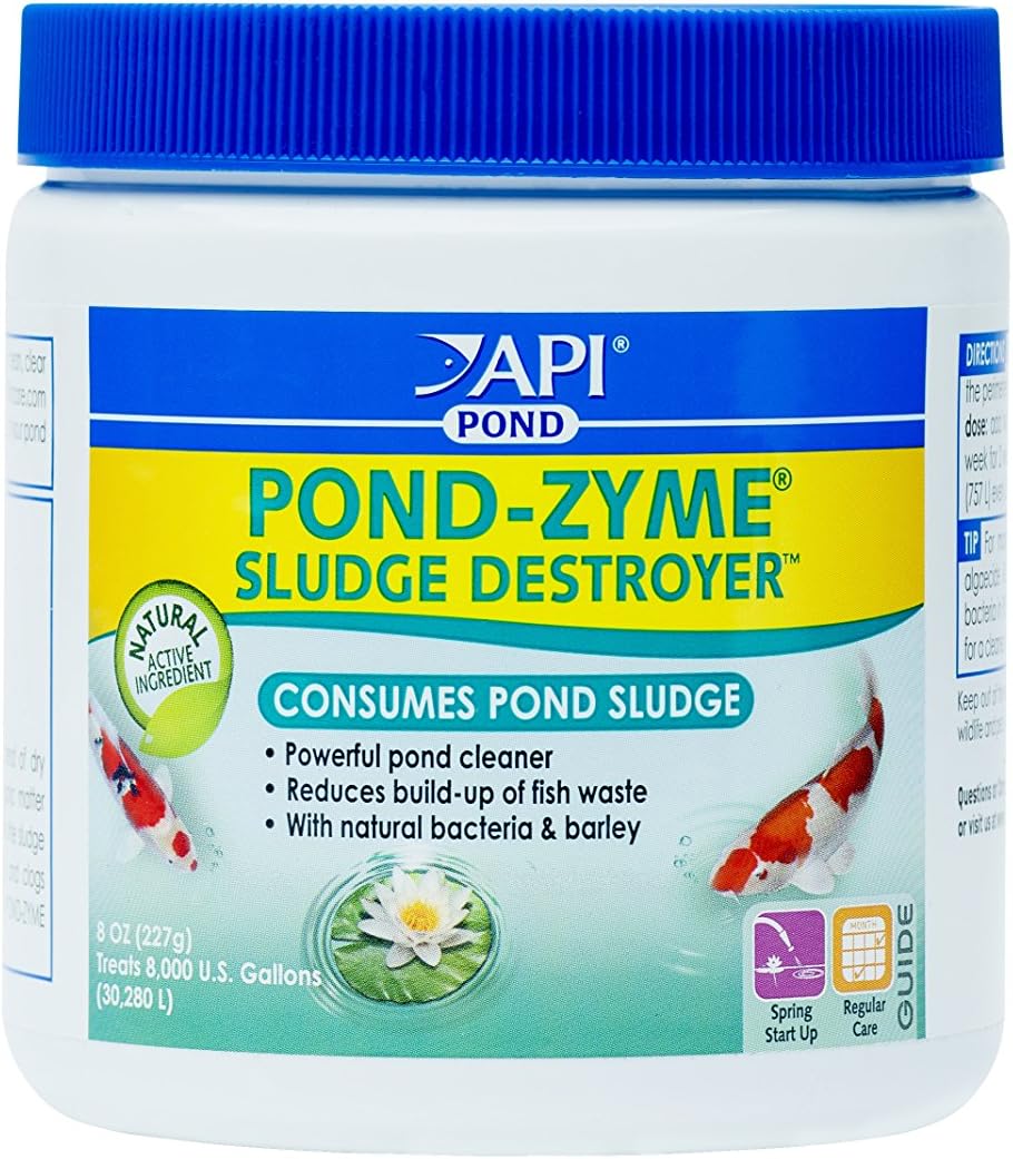 API POND-ZYME SLUDGE DESTROYER Pond Cleaner With Natural Pond Bacteria And Barley