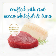 Purina Fancy Feast Grilled Wet Cat Food Ocean Whitefish and Tuna Feast in Wet Cat Food Gravy - (Pack of 24) 3 oz. Cans