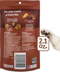 Purina Friskies Cat Treats, Party Mix Wild West Crunch -  2.1 oz. Pouches