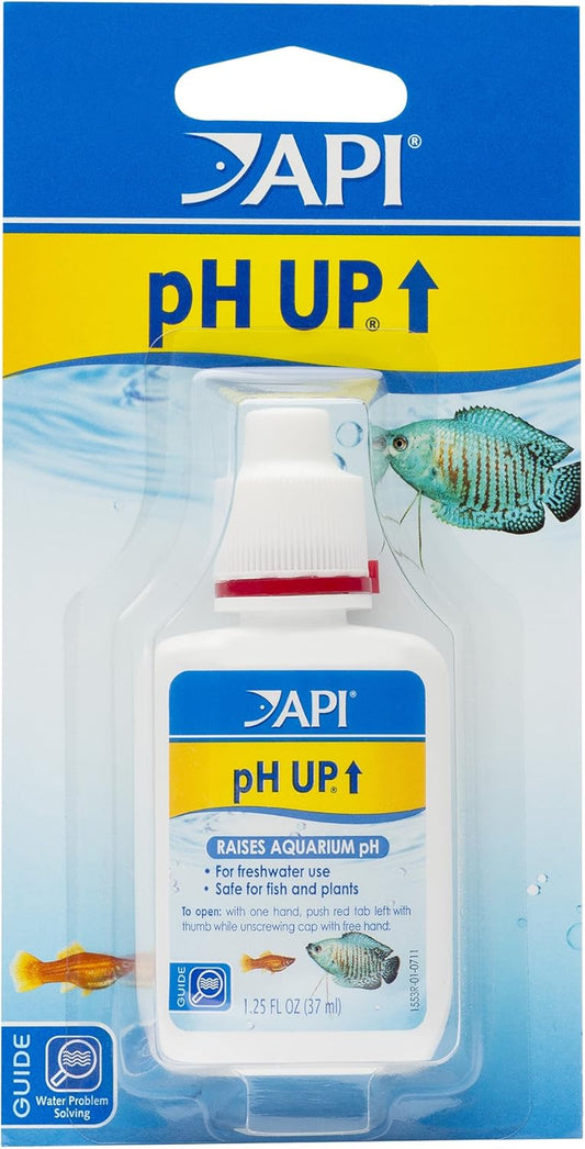 API pH UP Freshwater Aquarium Water pH Raising Solution Bottle