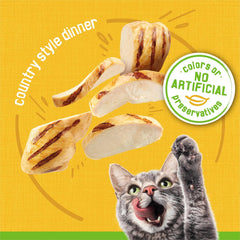 Purina Friskies Wet Cat Food Pate, Country Style Dinner - (Pack of 24) 5.5 oz. Cans