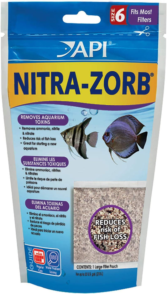 API NITRA-ZORB SIZE 6 Aquarium Canister Filter Filtration Pouch