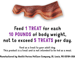 Purina Beggin' Strips Dog Treats, Original With Bacon Flavor -  25 oz. Pouches