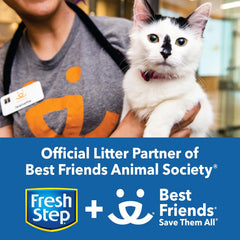 Fresh Step Extreme Scented Litter with the Power of Febreze, Clumping Cat Litter, Mountain Spring, 25 Pounds, Packaging May Vary