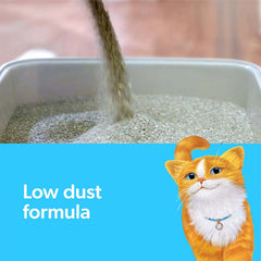 Fresh Step Simply Unscented Clumping Litter, Fresh Step Unscented Cat Litter with Activated Charcoal Technology, 25 lb. Box