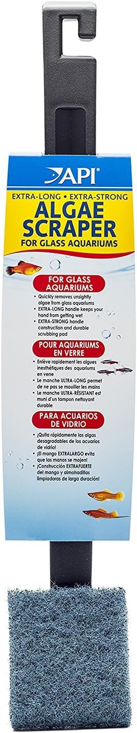 API ALGAE SCRAPER For Glass Aquariums 1-Count Container