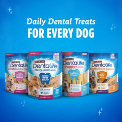 Purina DentaLife Small/Medium Breed Dog Dental Chews; ActivFresh Daily Oral Care Small/Medium Chews - 9 ct. Pouch