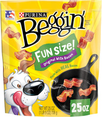 Purina Beggin' Strips With Real Meat Dog Treats, Thick Cut Hickory Smoke Flavor - 40 oz. Pouch